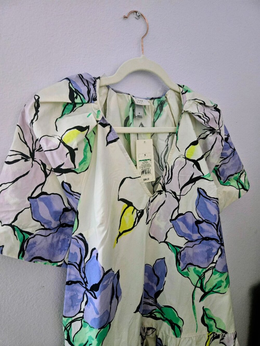 A New Day's Floral Mini Dress